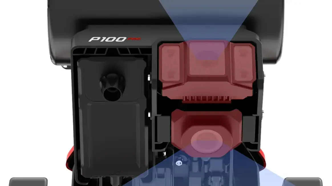 XAG P100 Pro püskürtme nozul detayı
