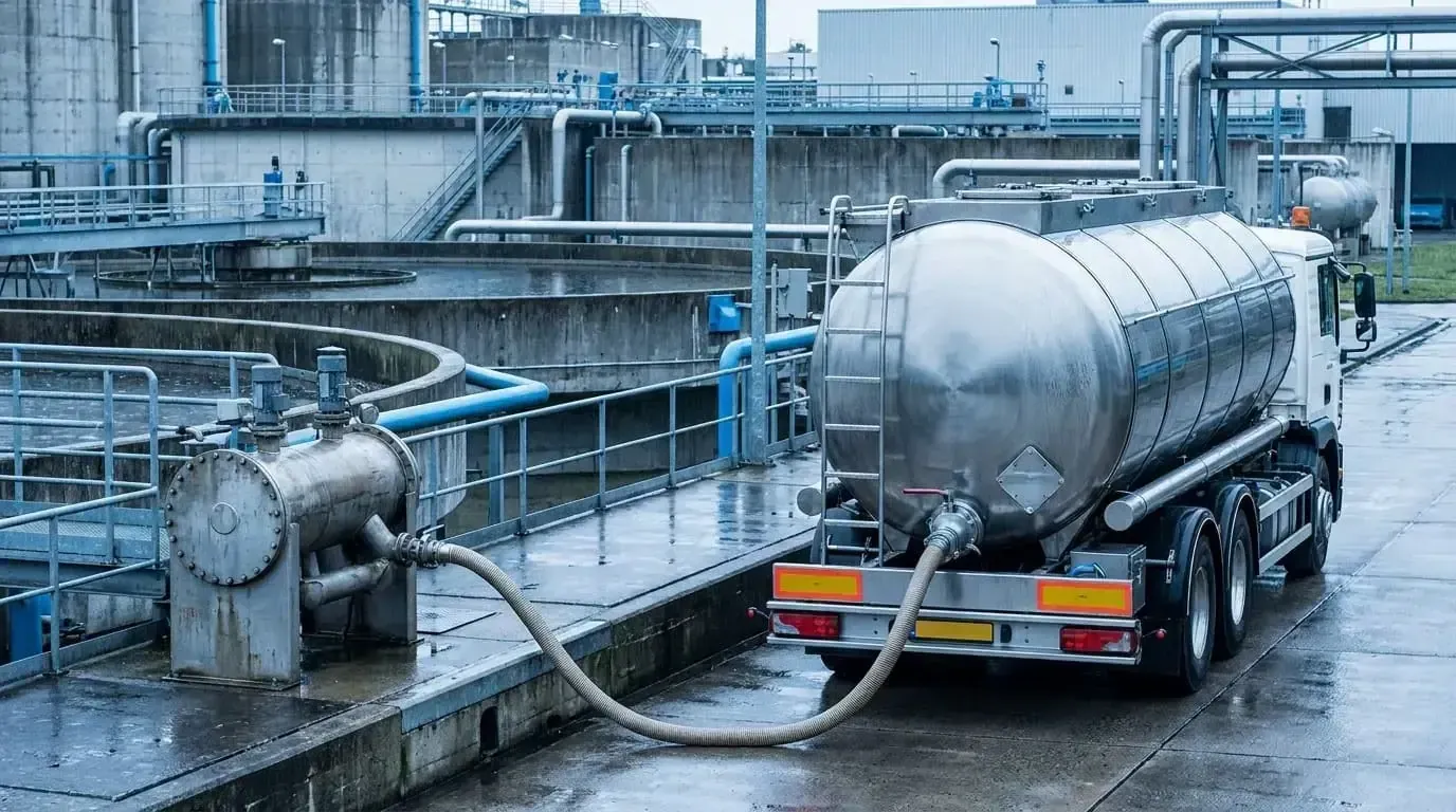Tankerle toplu dezenfektan teslimatı