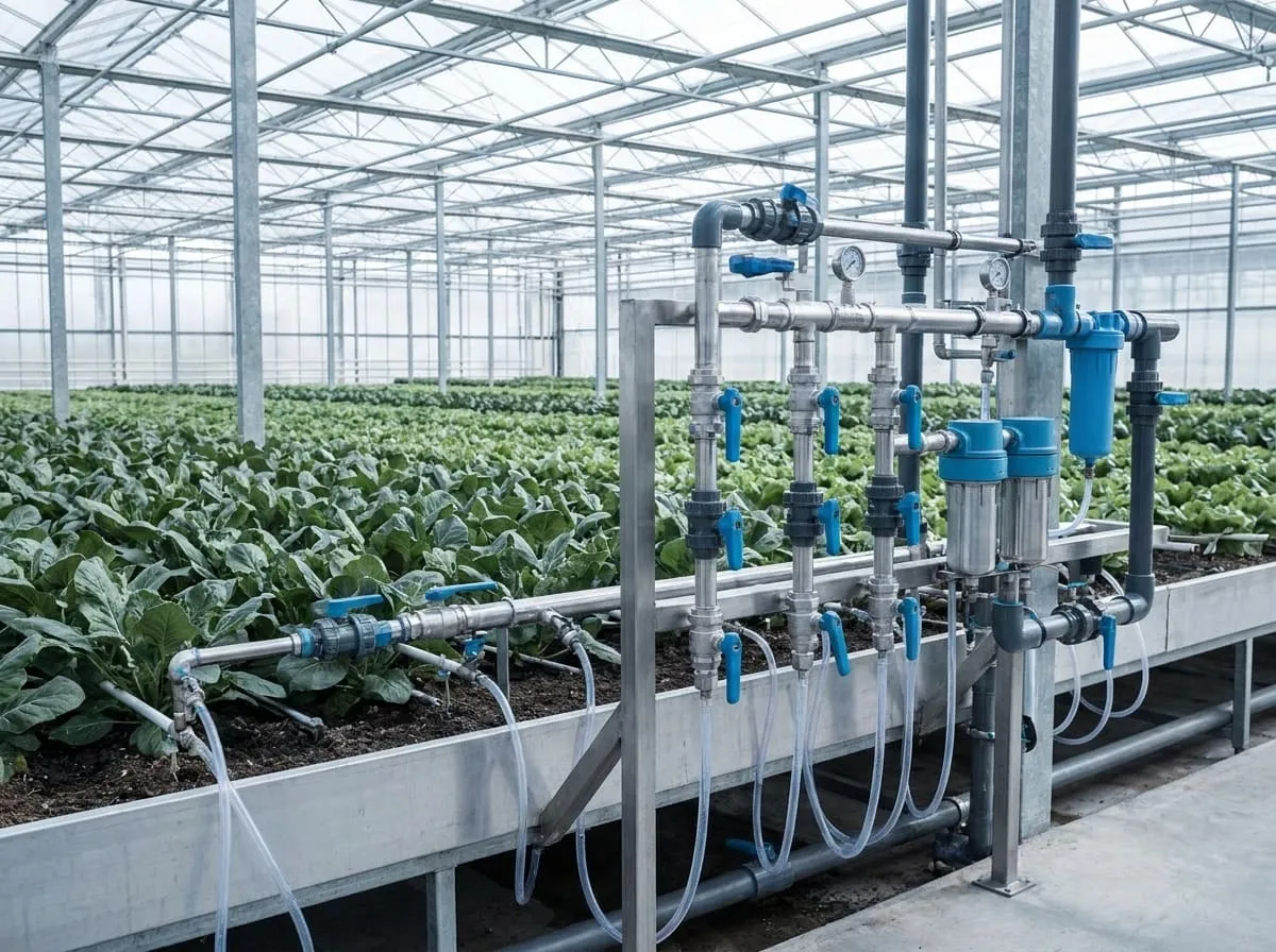 An agriculture and greenhouse application